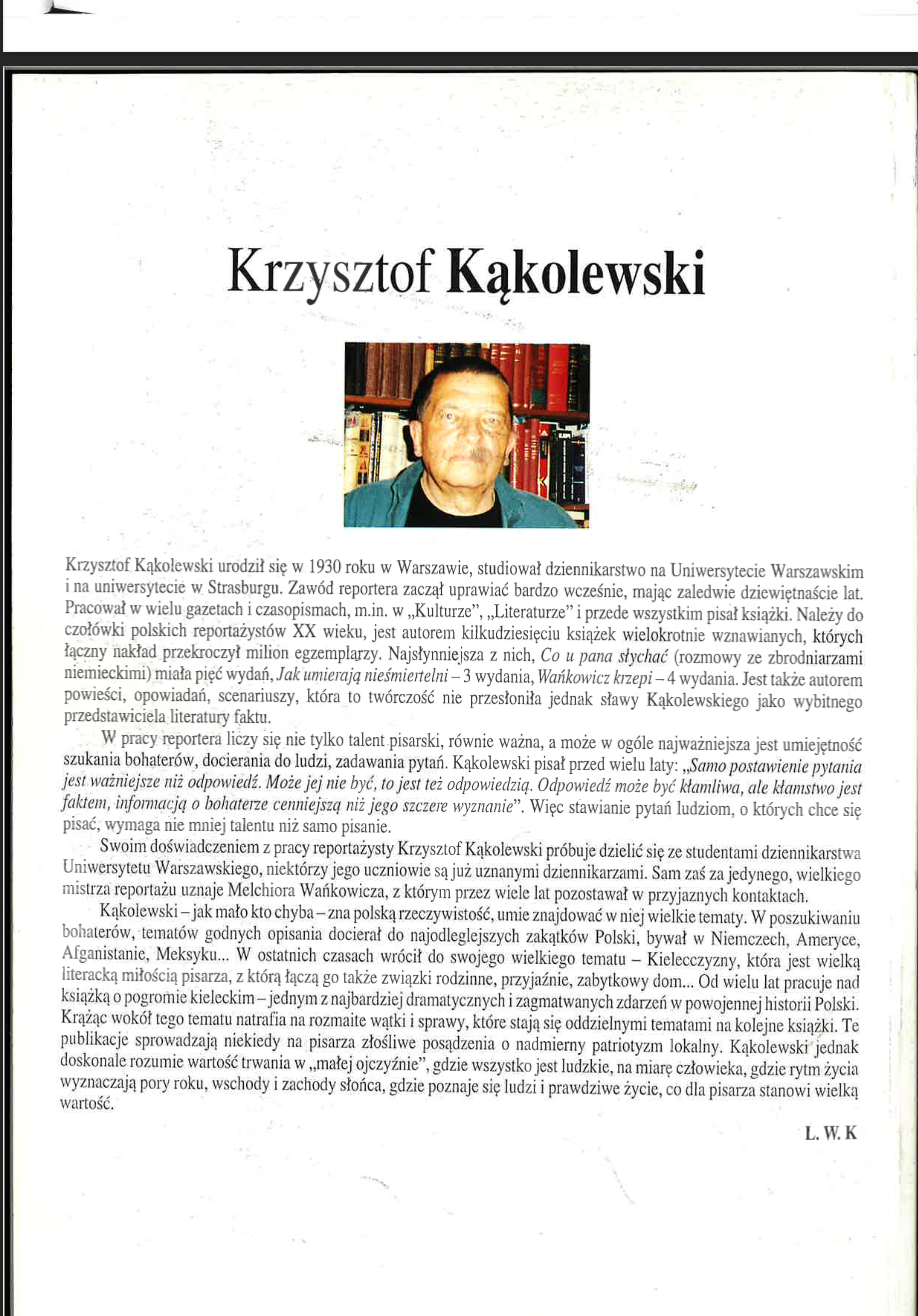 Wyhodowała mnie prowincja